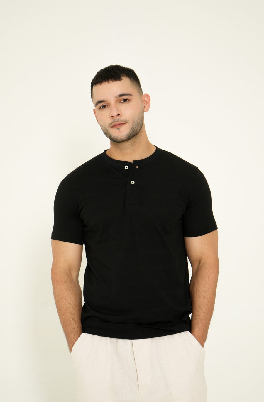 MEN BLACK T-SHIRT Reality