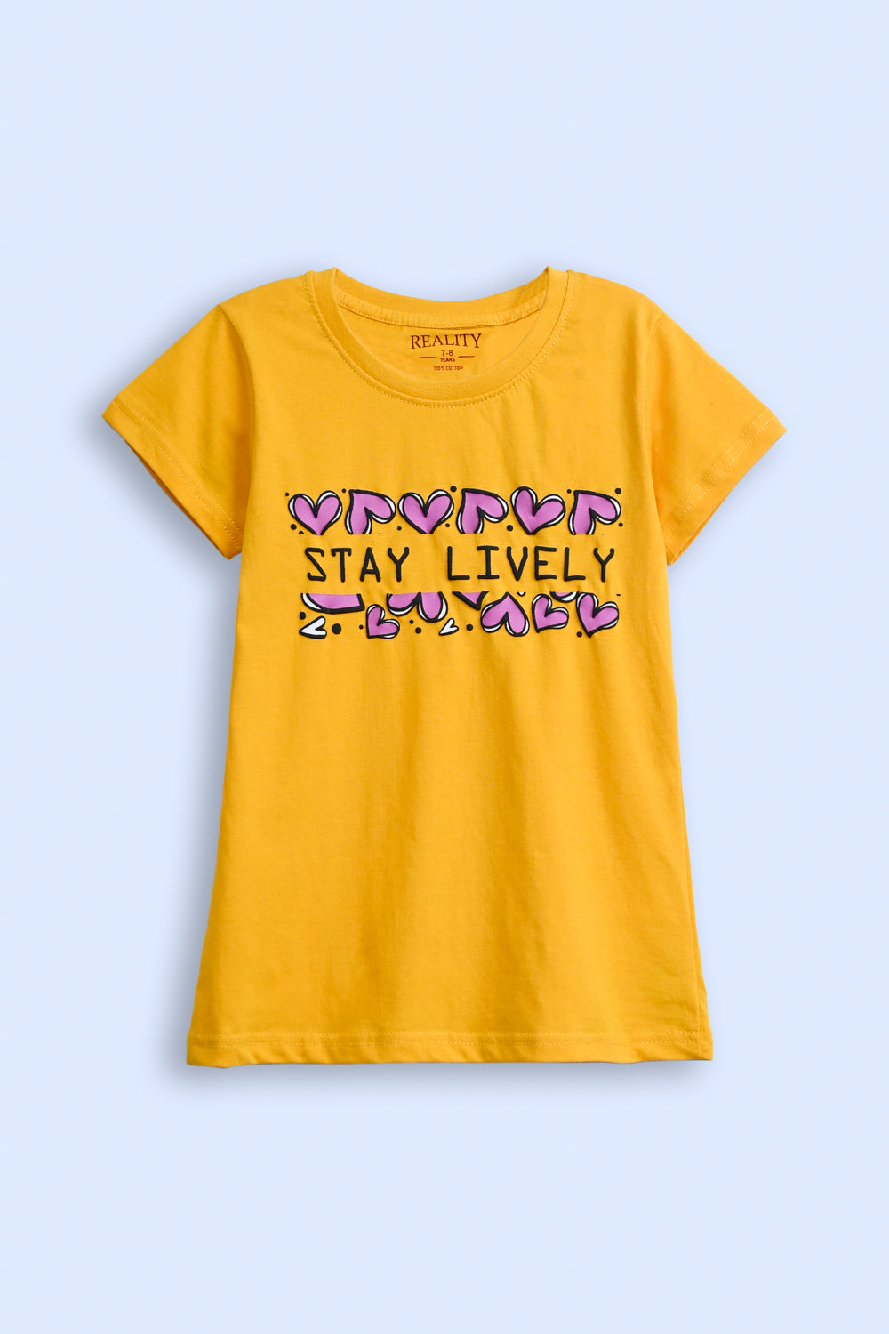 GIRLS MUSTARD T-SHIRT Reality