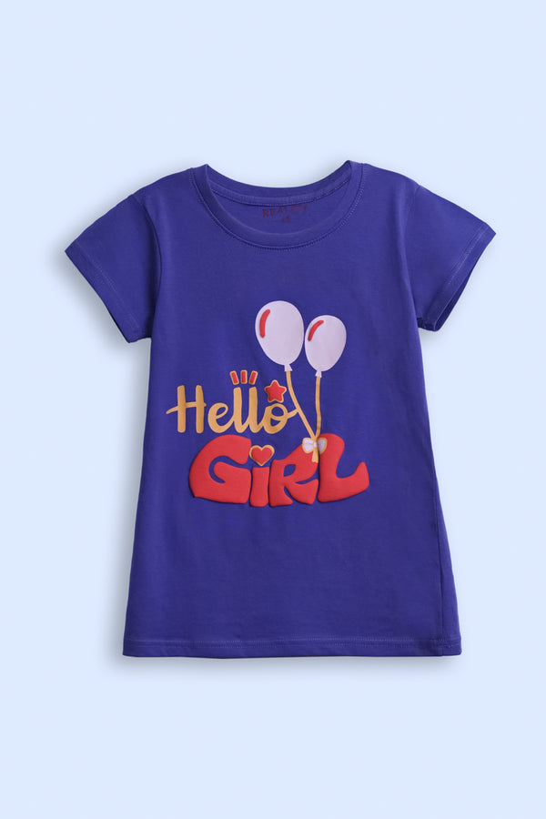 GIRLS PURPLE T-SHIRT Reality