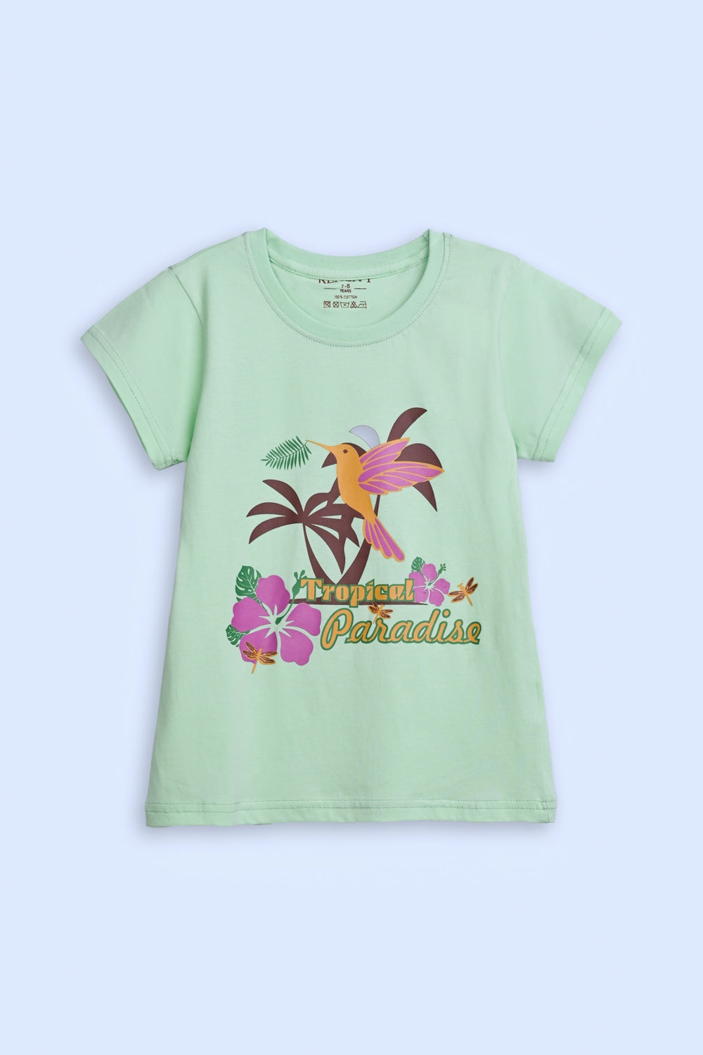 GIRLS LIGHT GREEN T-SHIRT Reality