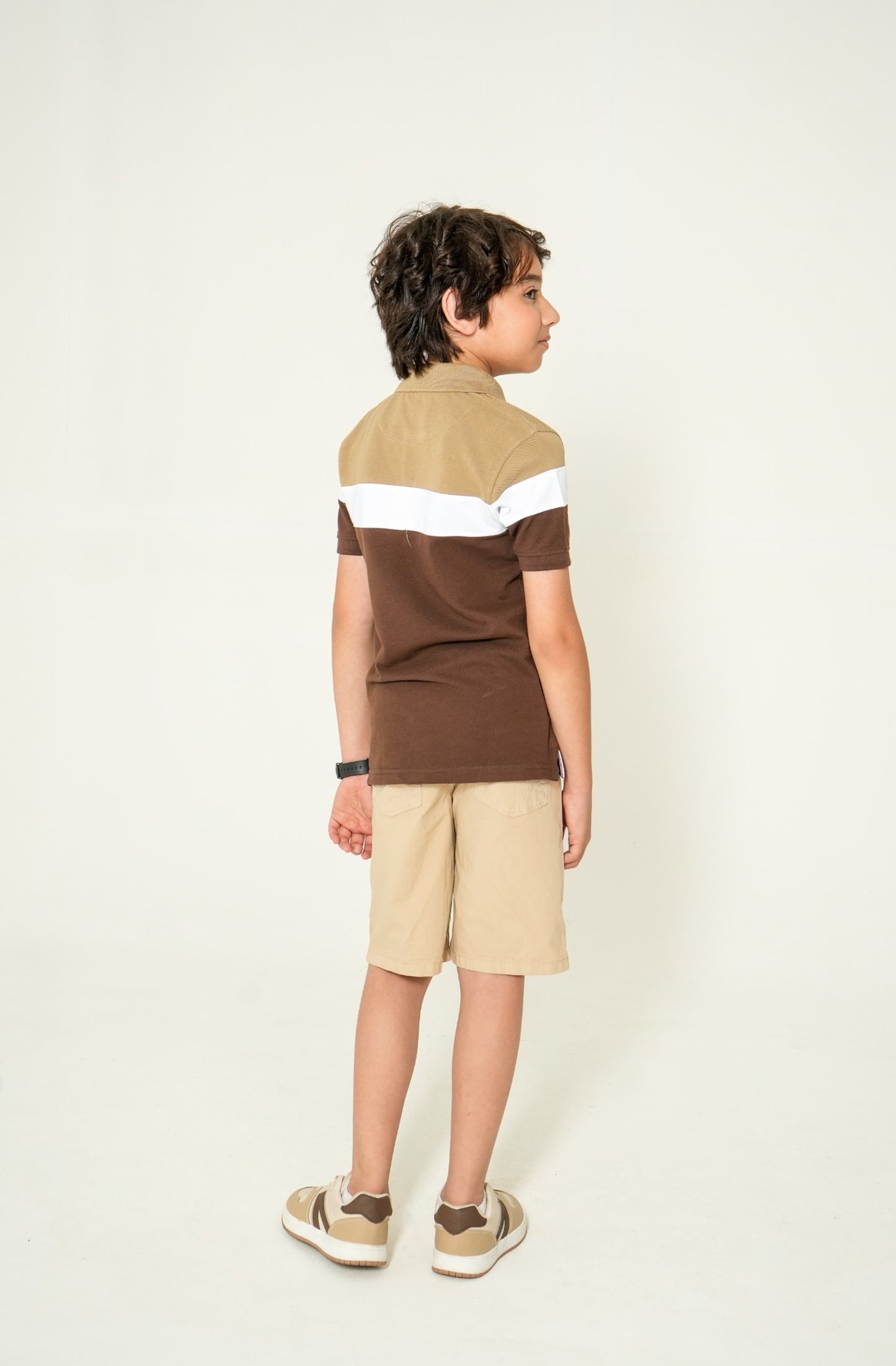 Boy DARK BROWN POLO