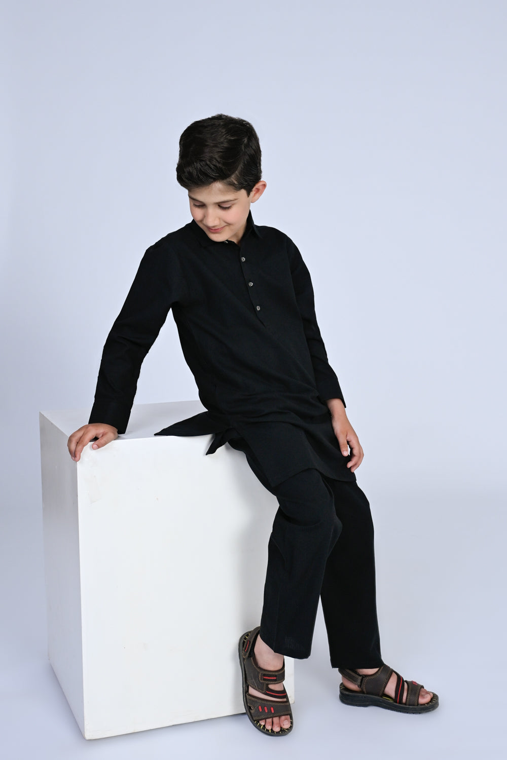 BOYS BLACK SHALWAR KAMEEZ Reality