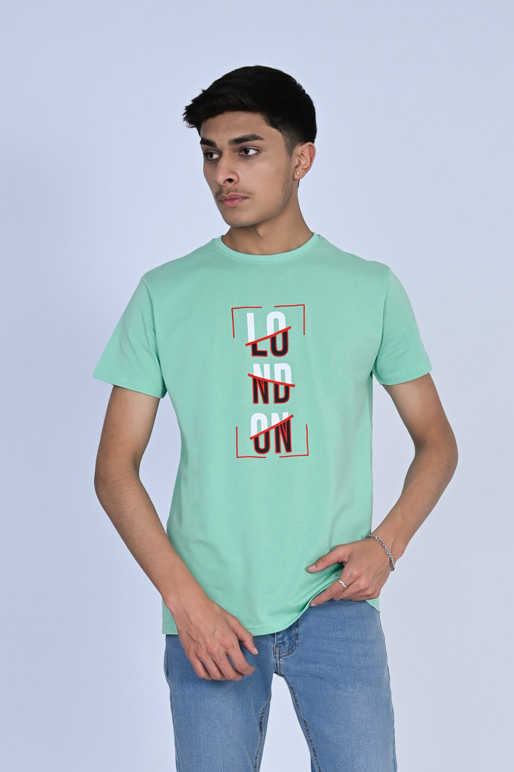 MEN MINT GREEN T-SHIRT Reality