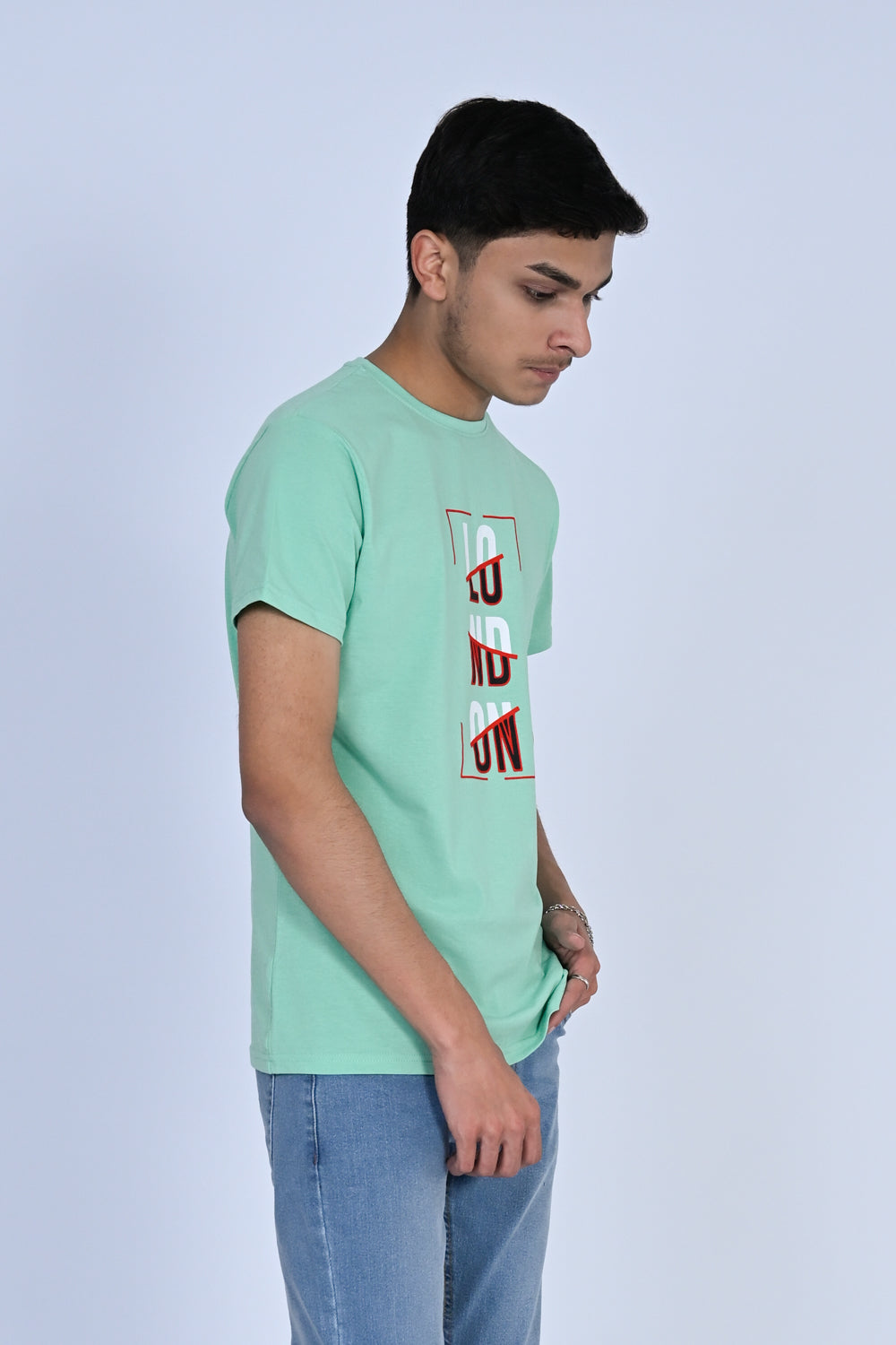 MEN MINT GREEN T-SHIRT Reality