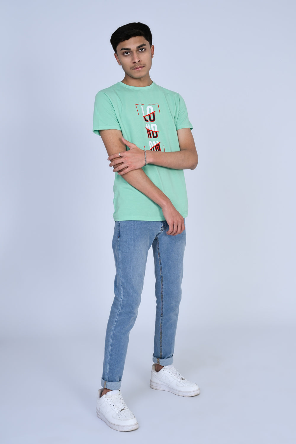 MEN MINT GREEN T-SHIRT Reality