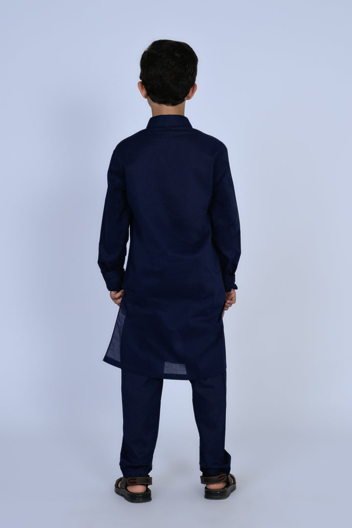 BOYS NAVY SHALWAR KAMEEZ Reality