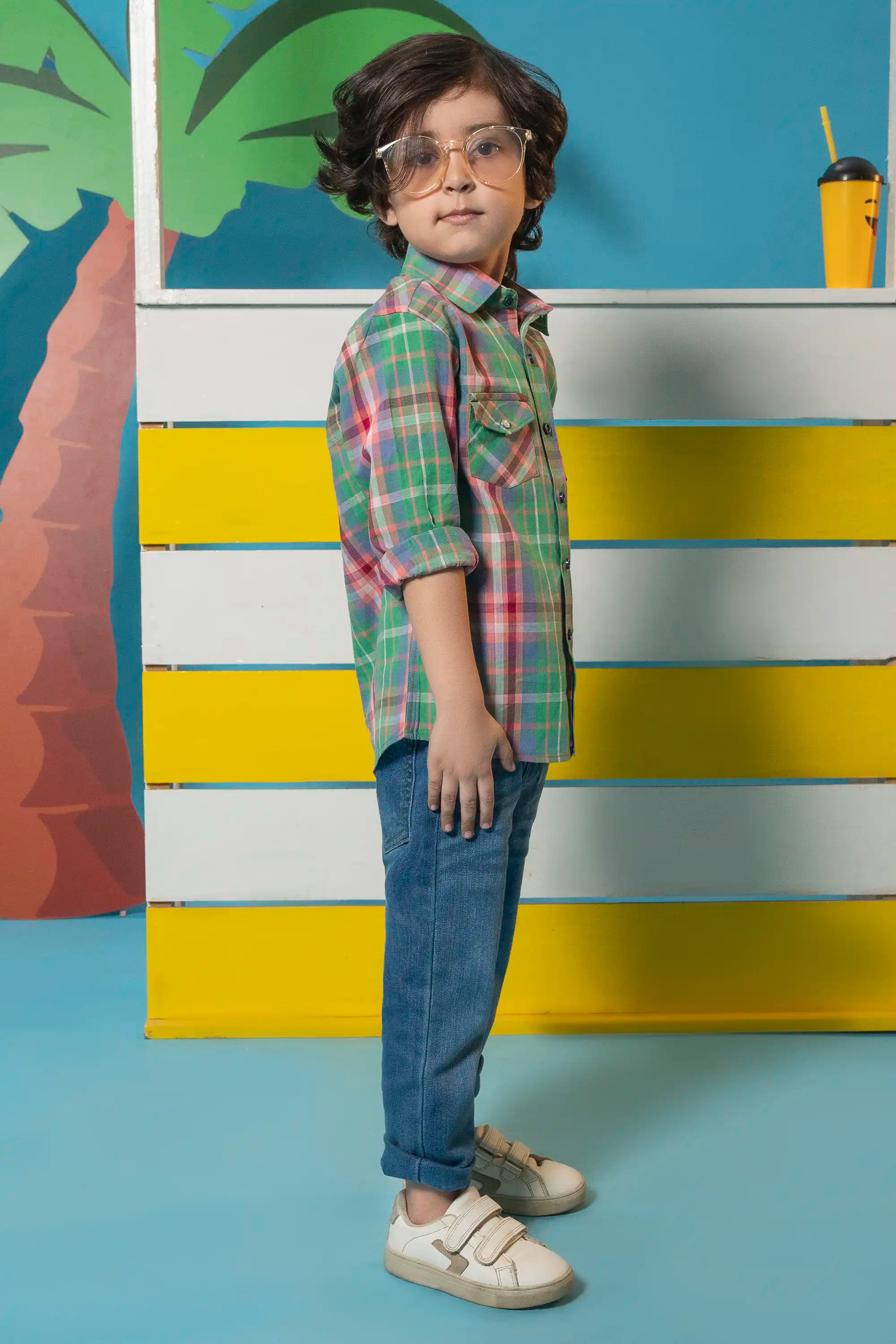 Autumn Plaid Shirt Reality