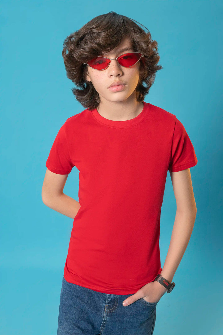 BOYS RED T-SHIRT Reality