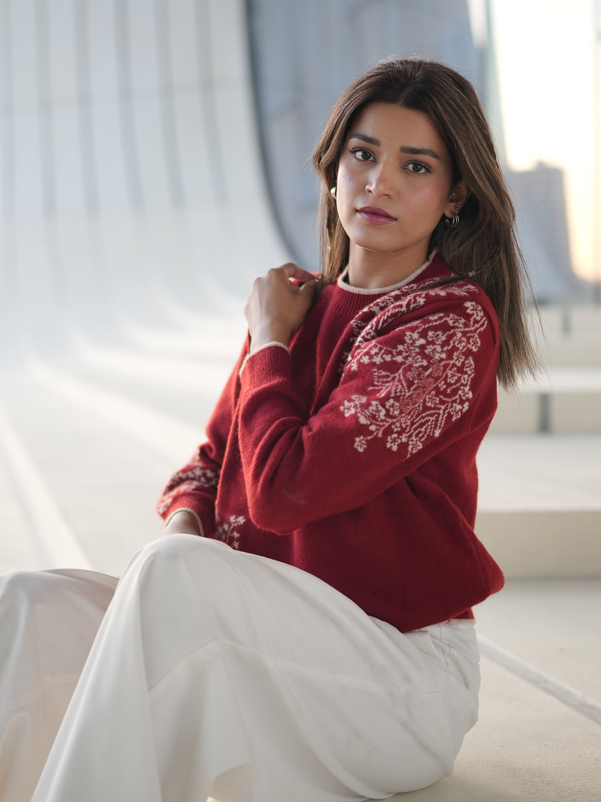 RED SWEATER Reality