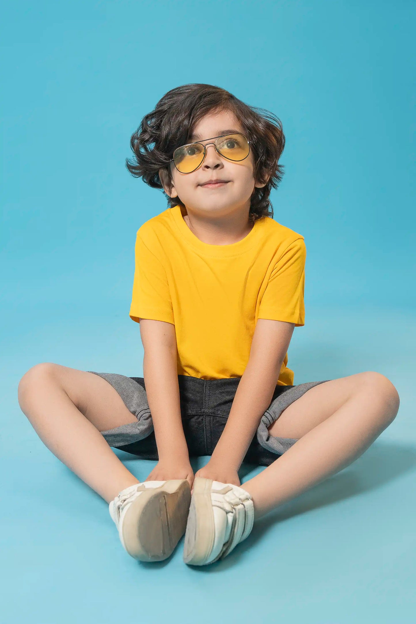 Casual Yellow Tee Reality