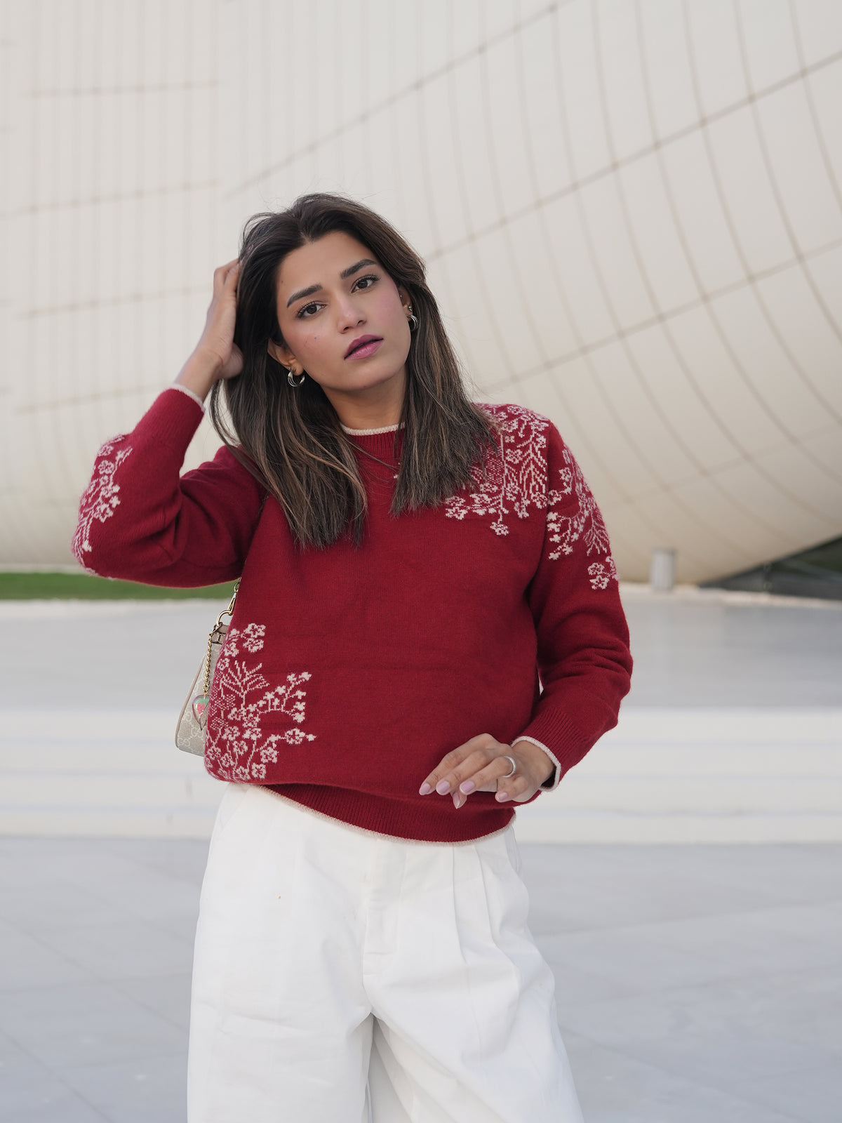 RED SWEATER Reality