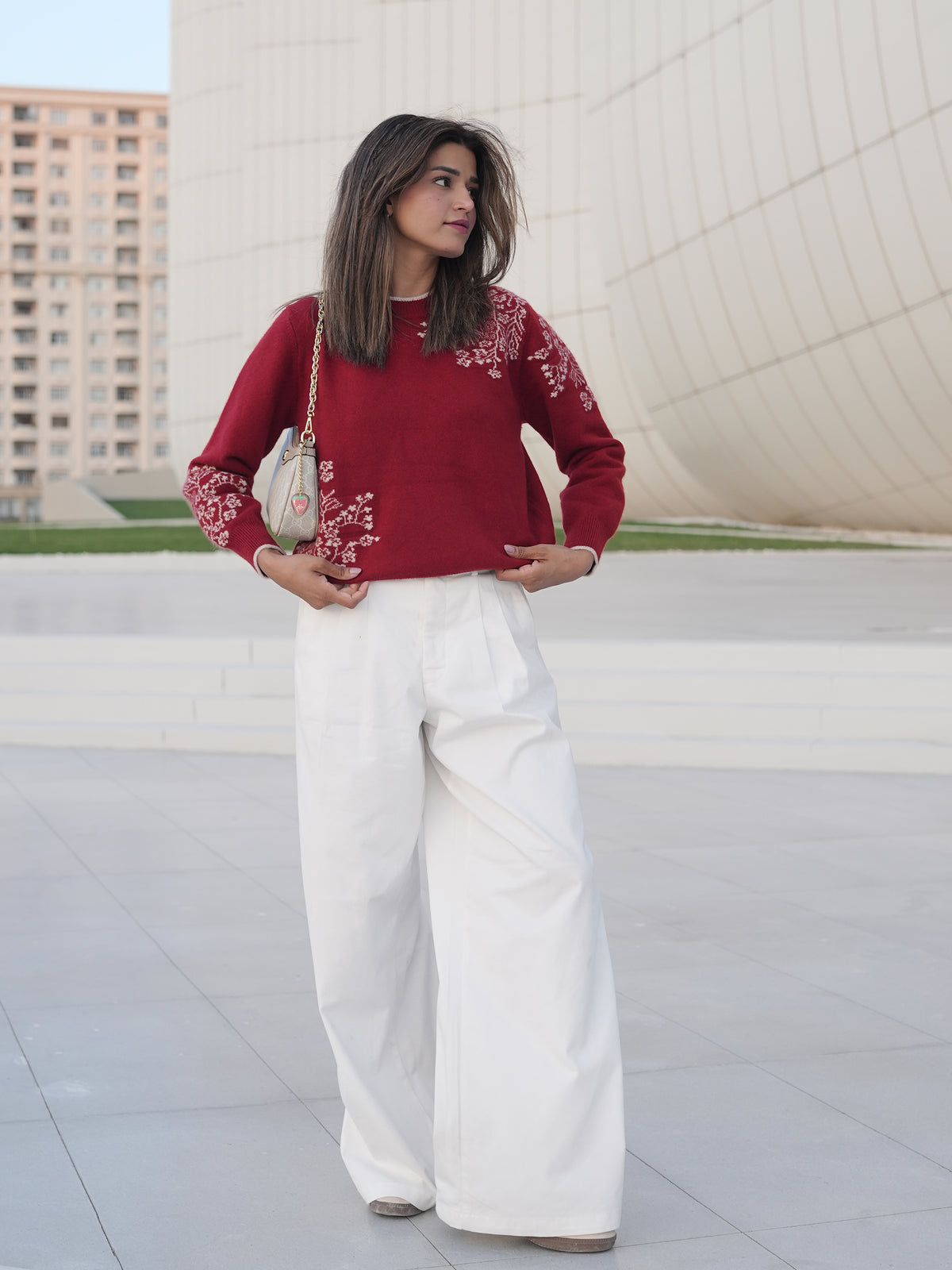 RED SWEATER Reality