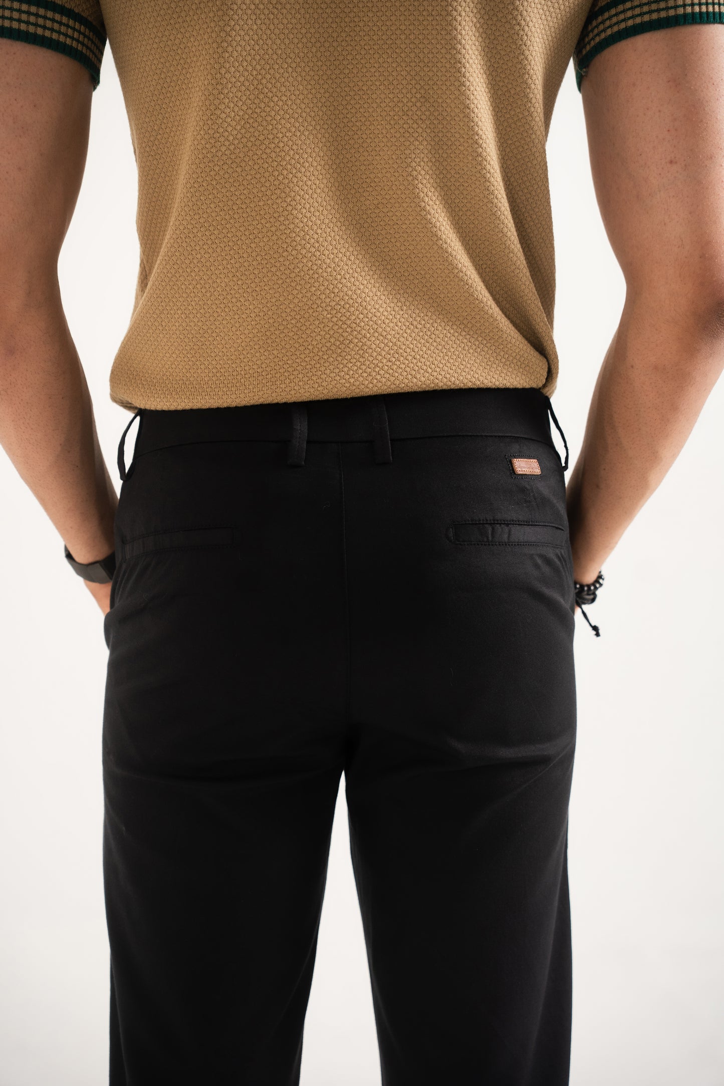 PREMIUM KNITTED KHAKI POLO Reality