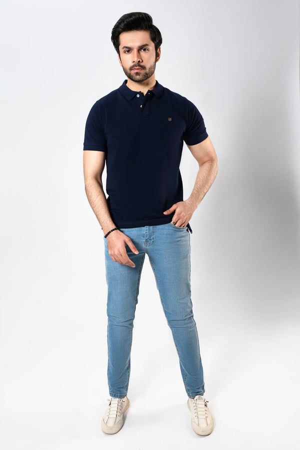 MEN NAVY BASIC POLO Reality