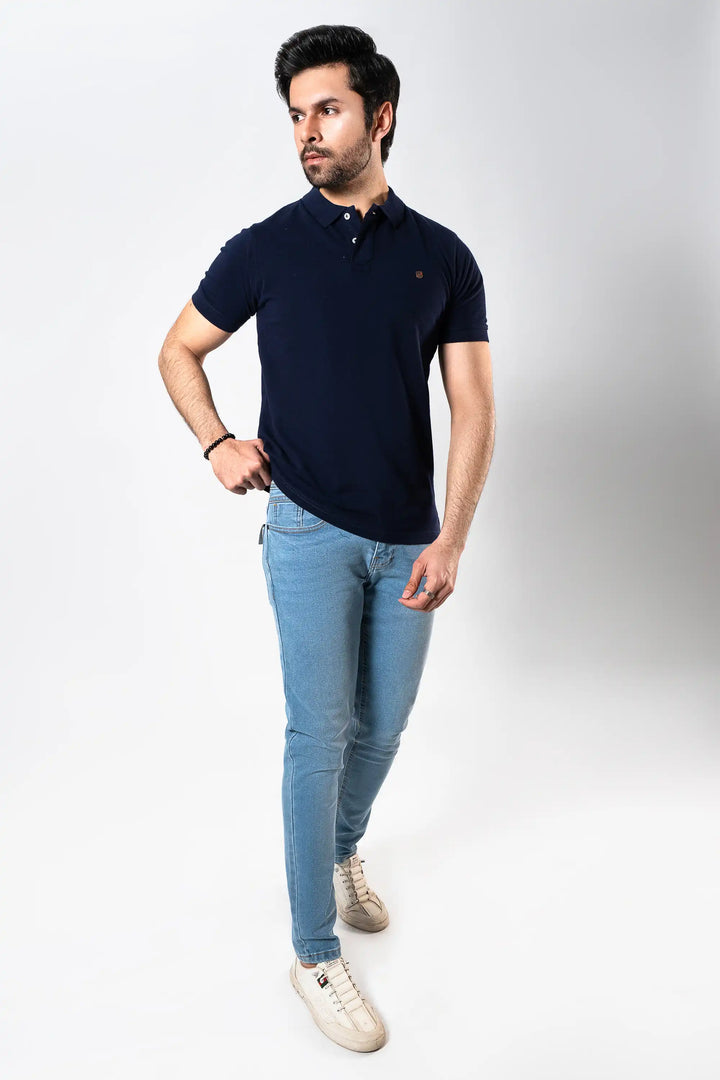 MEN NAVY BASIC POLO Reality