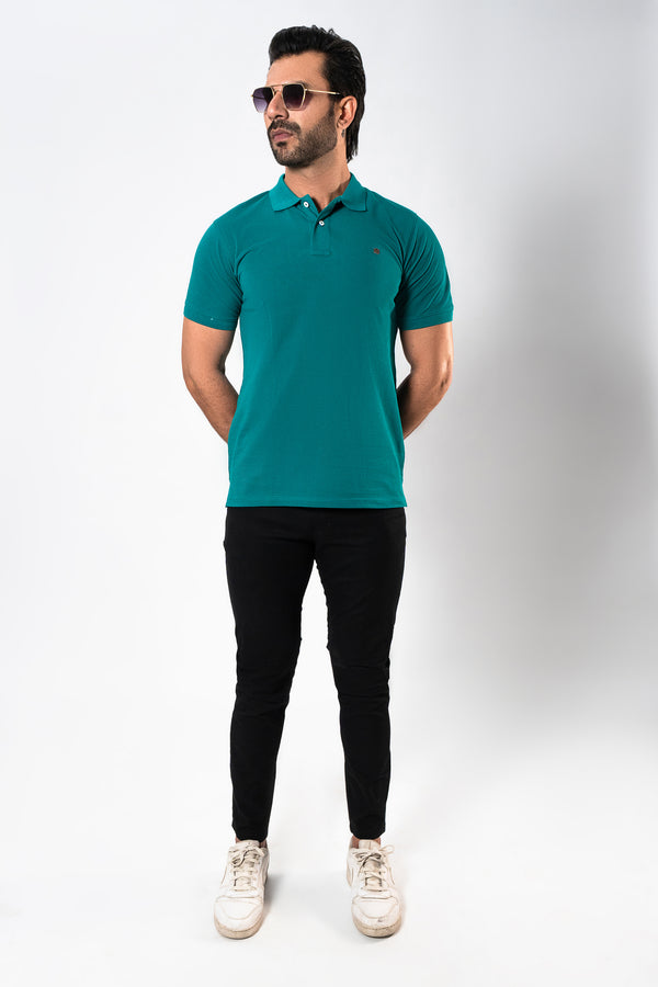 MEN BOTTLE GREEN POLO Reality