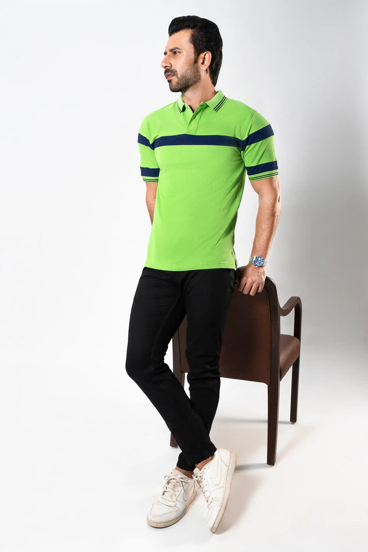 MEN OLIVE POLO Reality