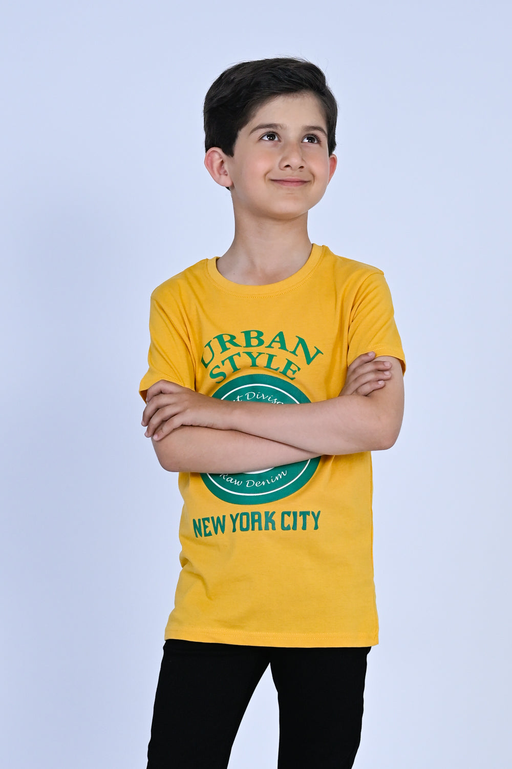 BOYS URBAN STYLE YELLOW T-SHIRT Reality