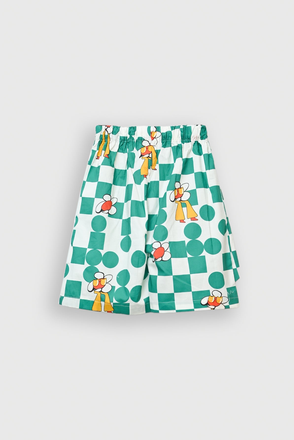 GREEN TANERINE BLOOM CO-ORD