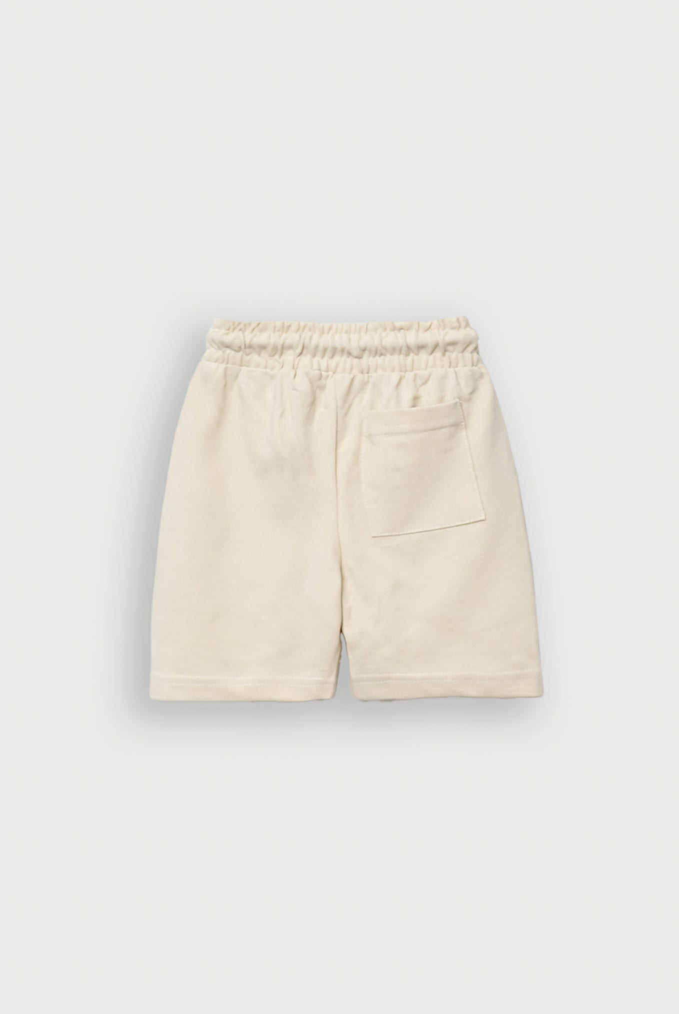 KIDS CREAM SHORTS