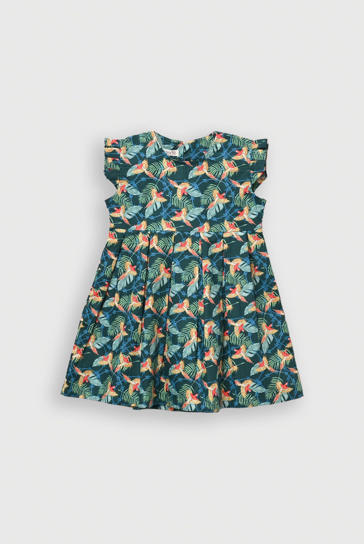 PLAY FULL PINES GREEN FROCK