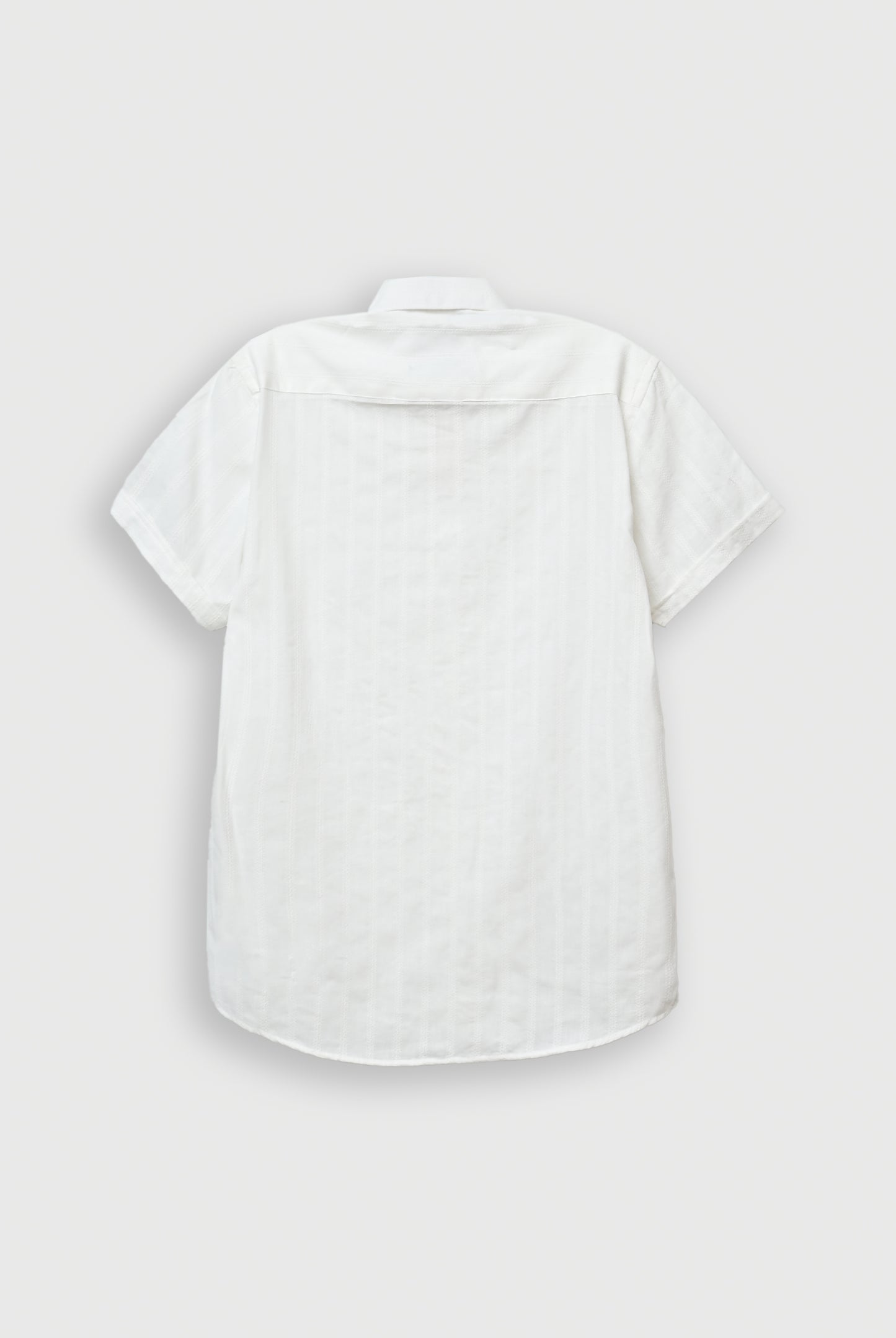WHITE LINE STRIPED H/S CASUAL SHIRT