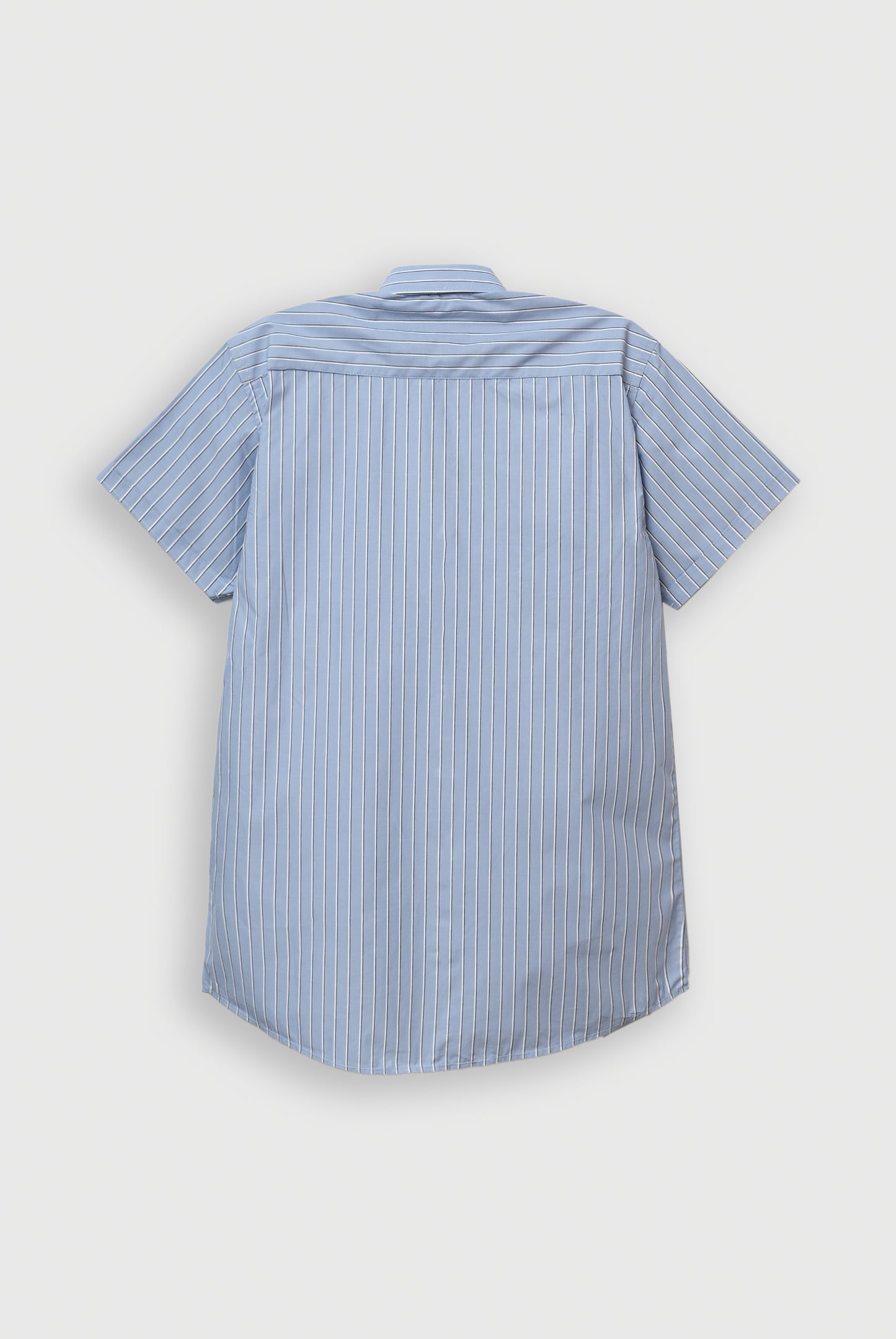 LIGHT BLUE LINE STRIPED H/S CASUAL SHIRT