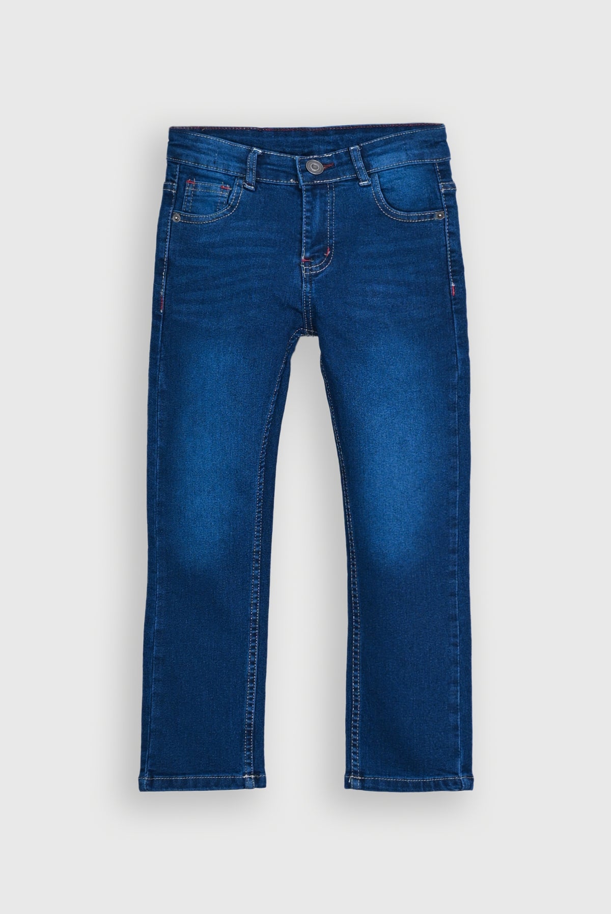STRAIGHT FIT DARK BLUE DENIM