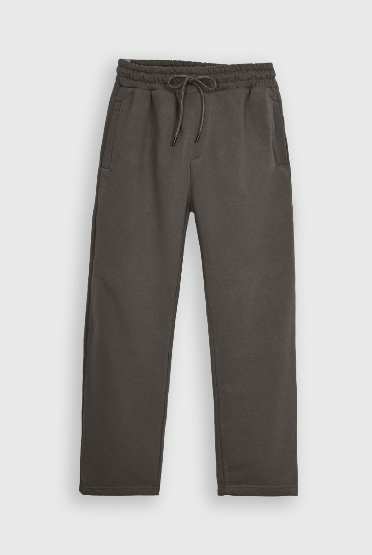 MEN OLIVE TERRY TROUSER