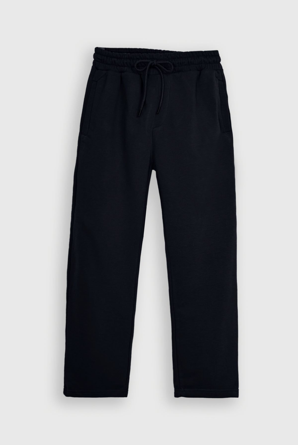MEN BLACK TERRY TROUSER