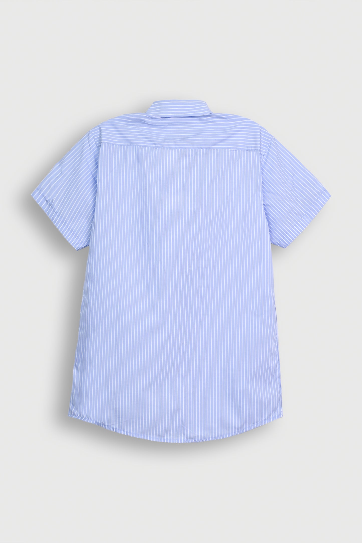 SKYSTRIPED H/S CASUAL SHIRT