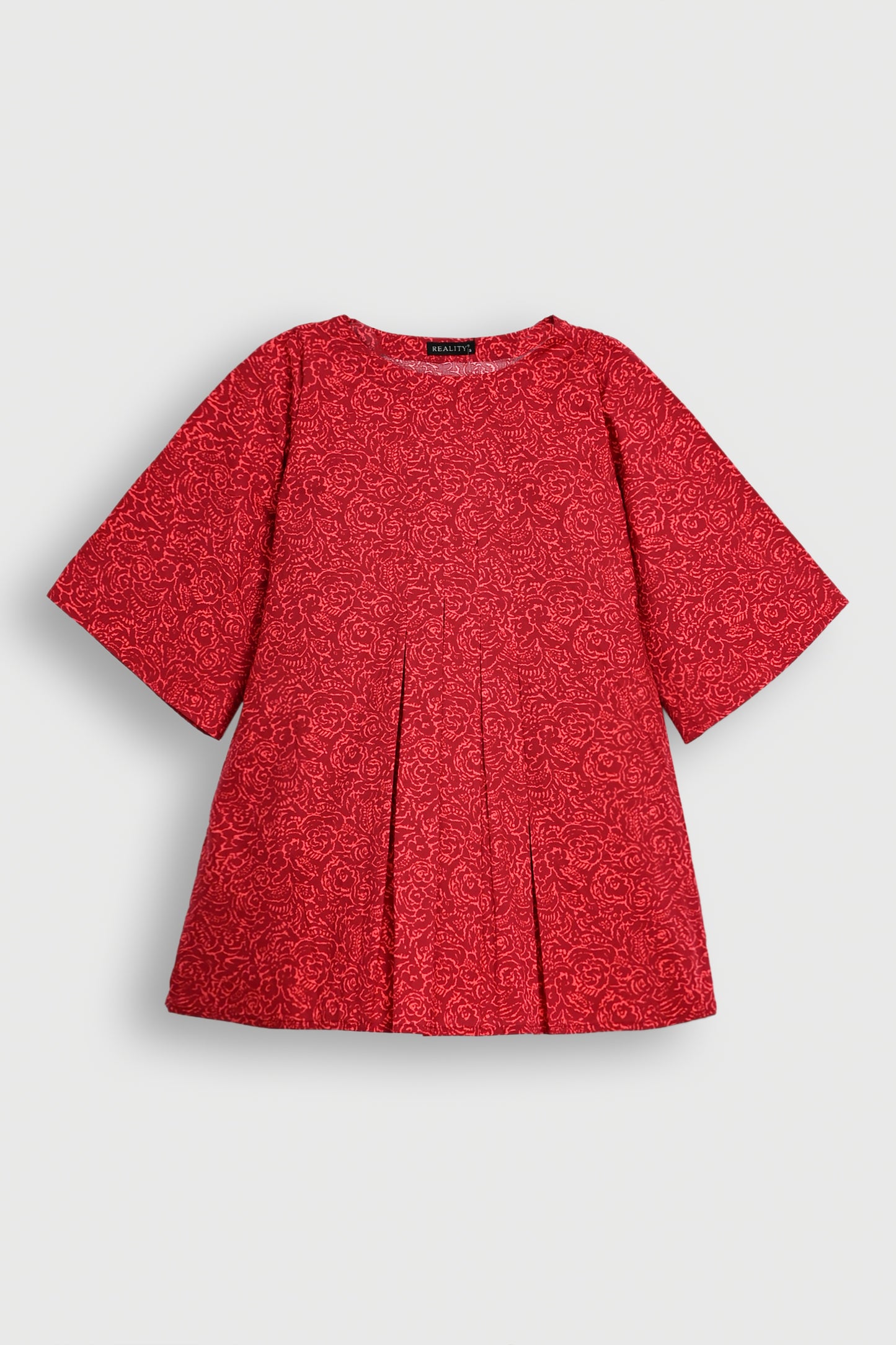 RED SCARLET SYMPHONY FROCK