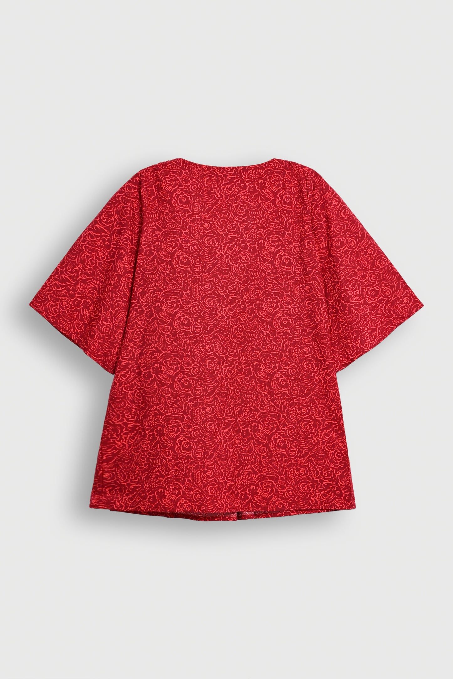 RED SCARLET SYMPHONY FROCK