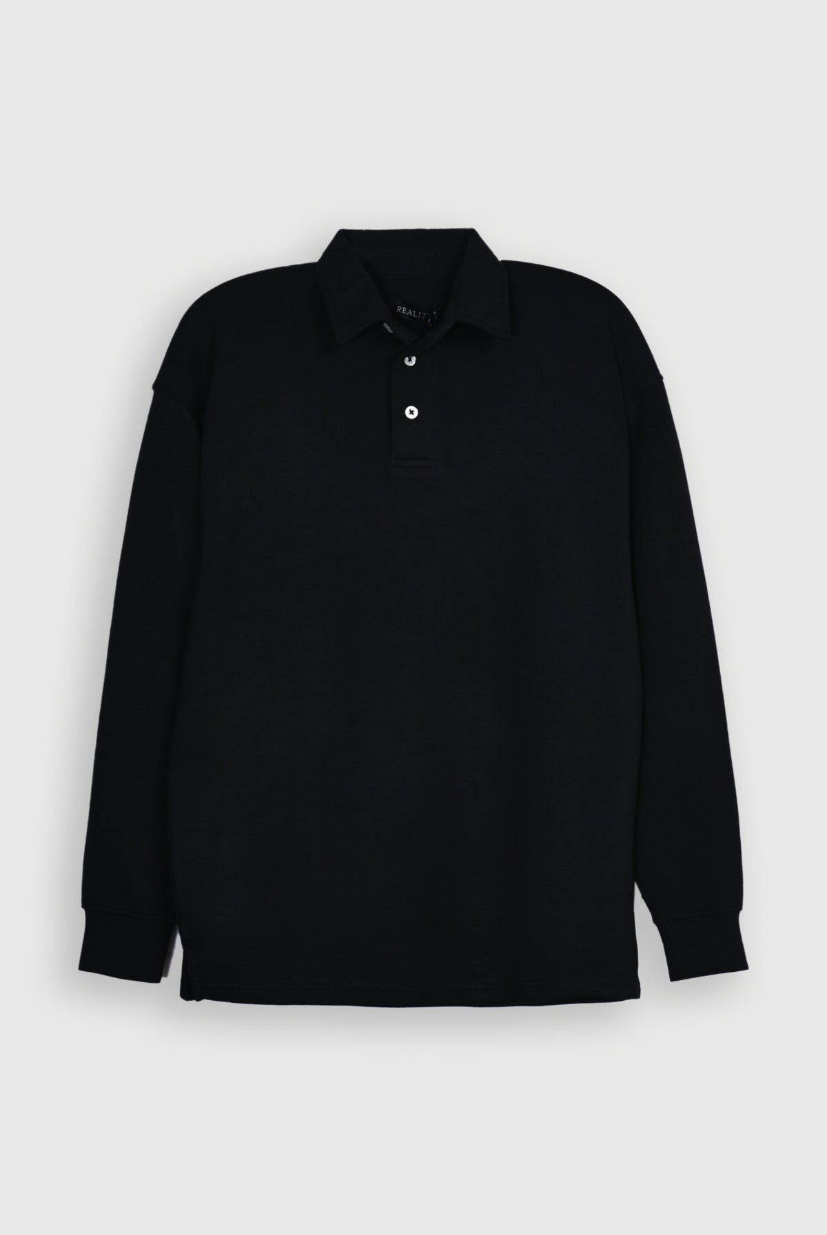 INTERLOCK BLACK POLO