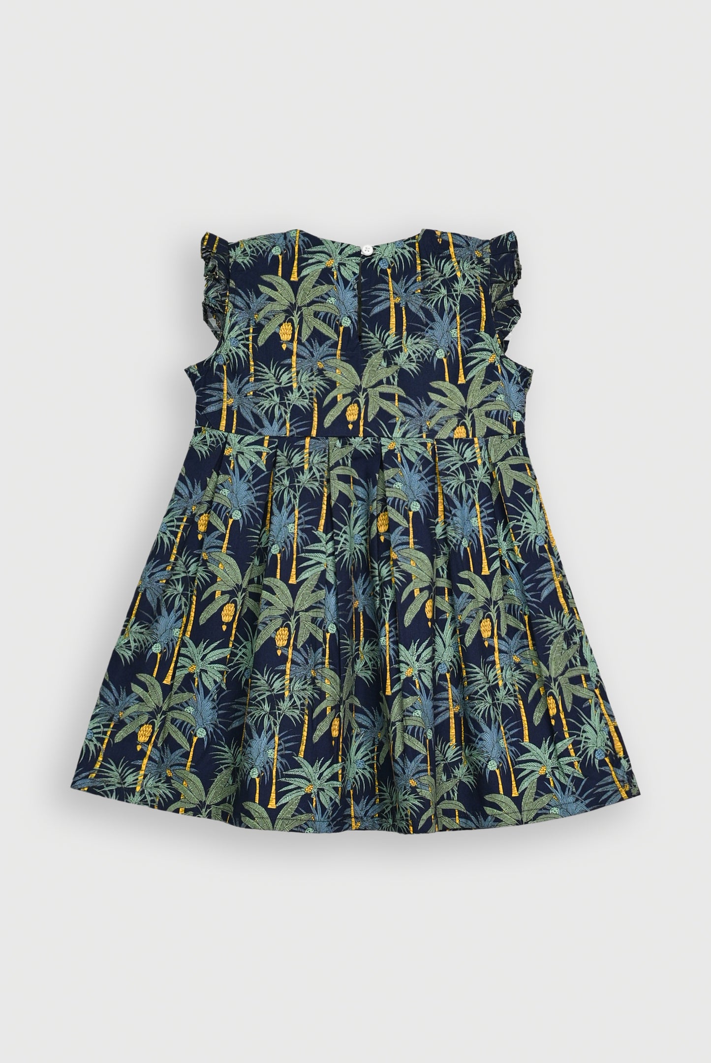 NAVY PLAY FULL PINES FROCK