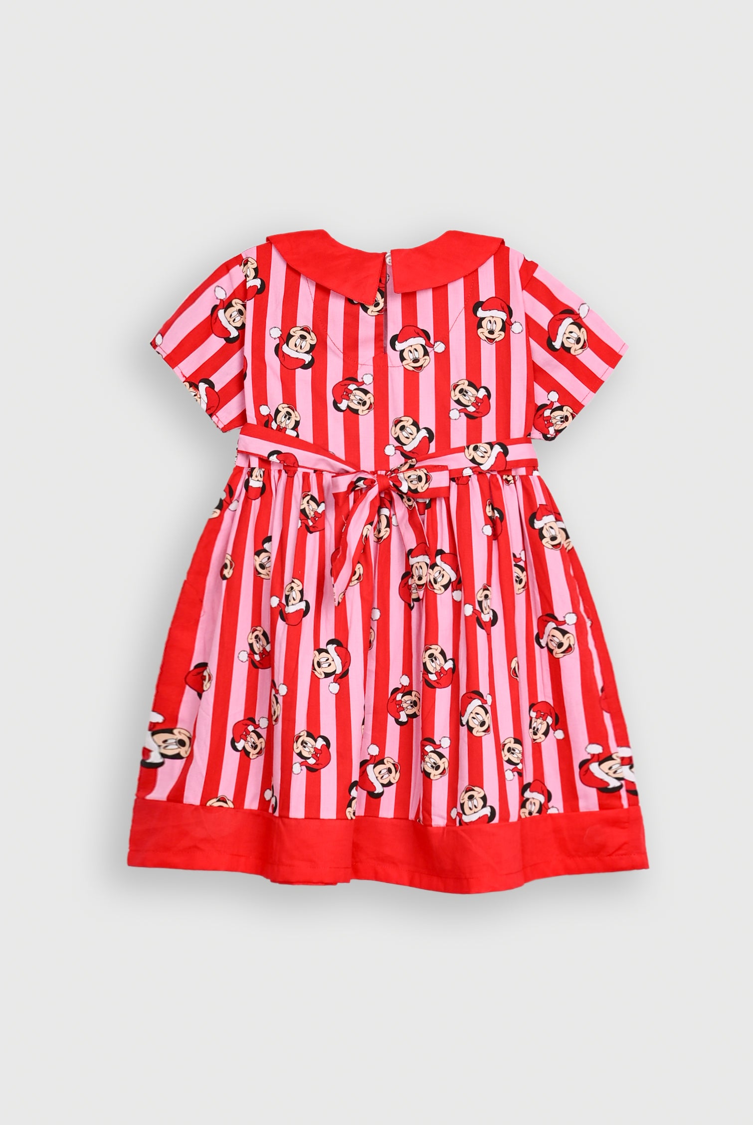RED HAPPY HUES FROCK Reality