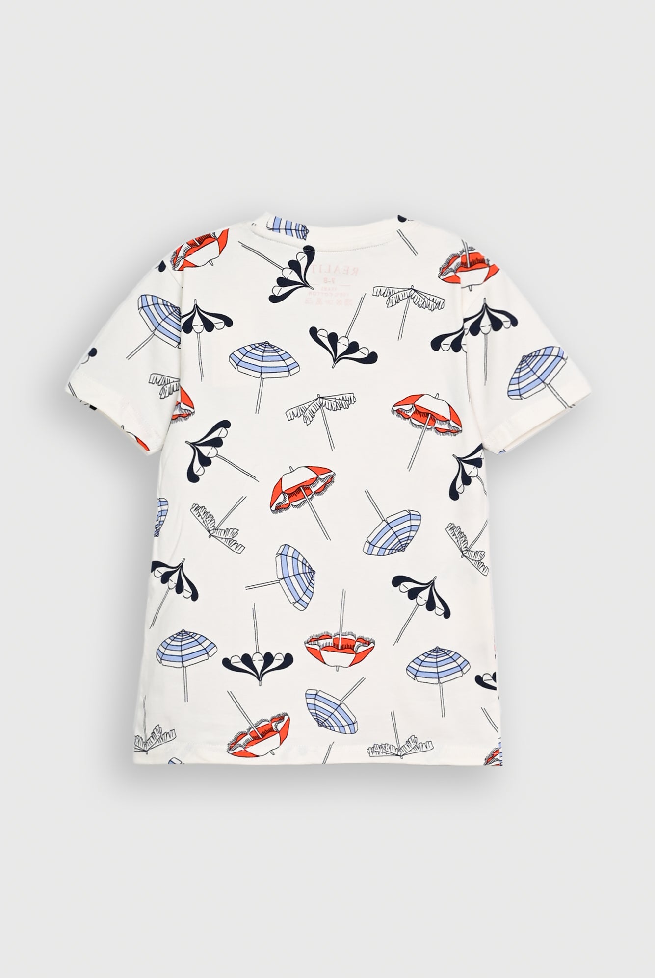 WHITE PRINTED T-SHIRT Reality