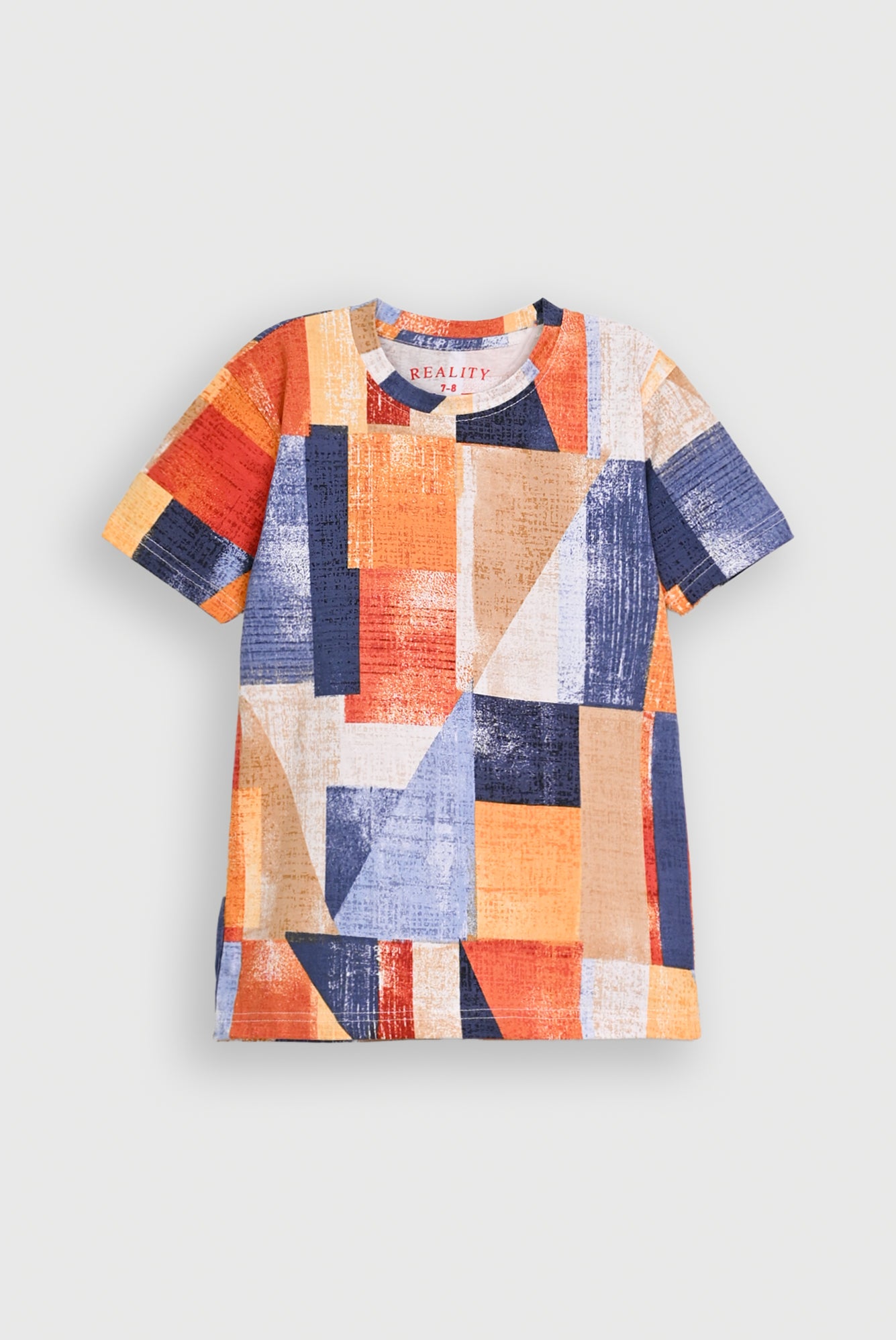 ORANGE PRINTED T-SHIRT Reality