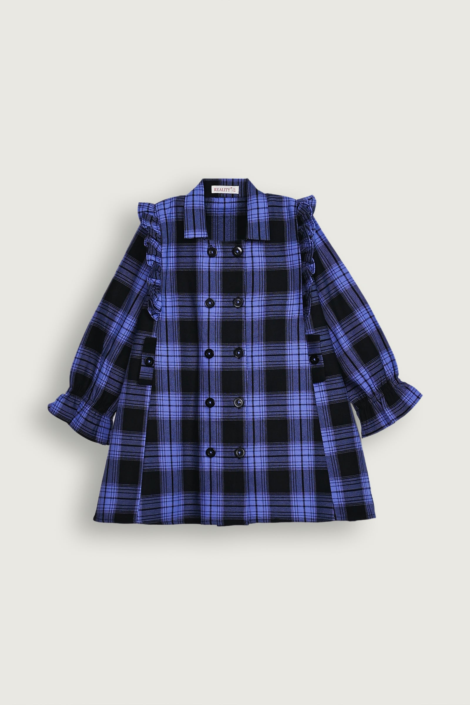 VIOLET VISION CHECKERED TOP Reality