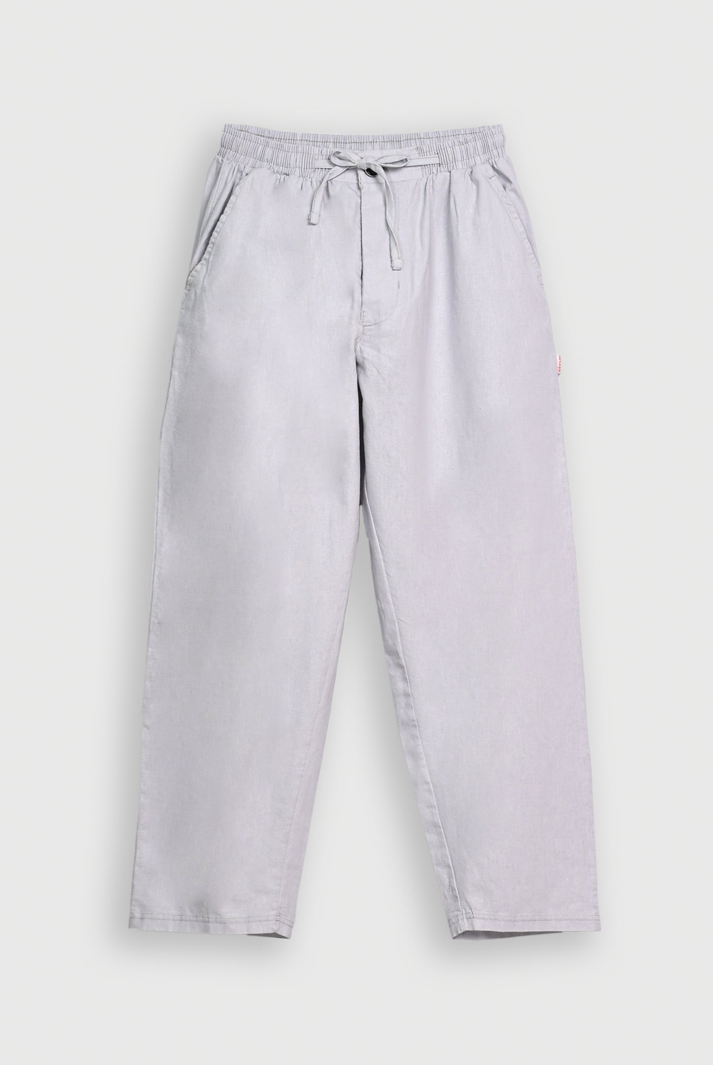 GRAY LINEN TROUSER