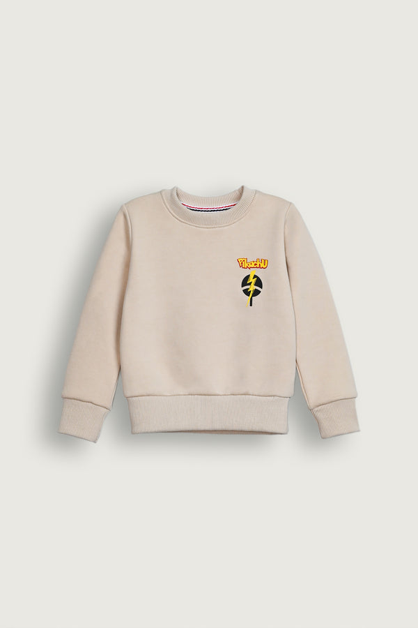 Neutral Pikachu Fleece co-ord-Set Reality