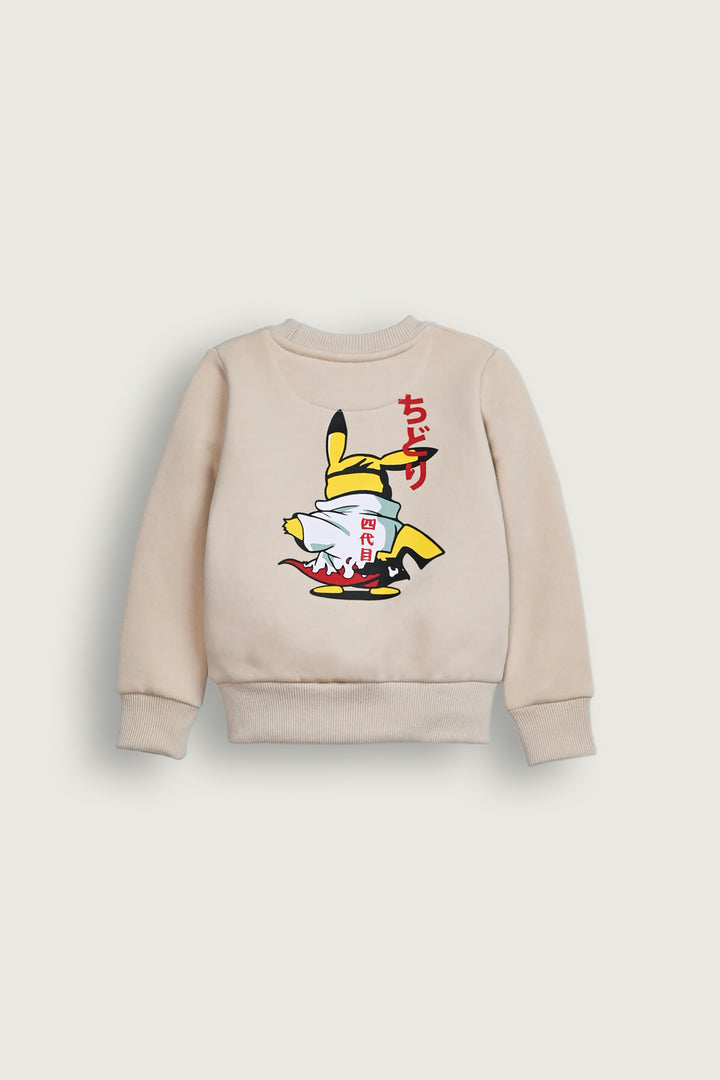 Neutral Pikachu Fleece co-ord-Set Reality