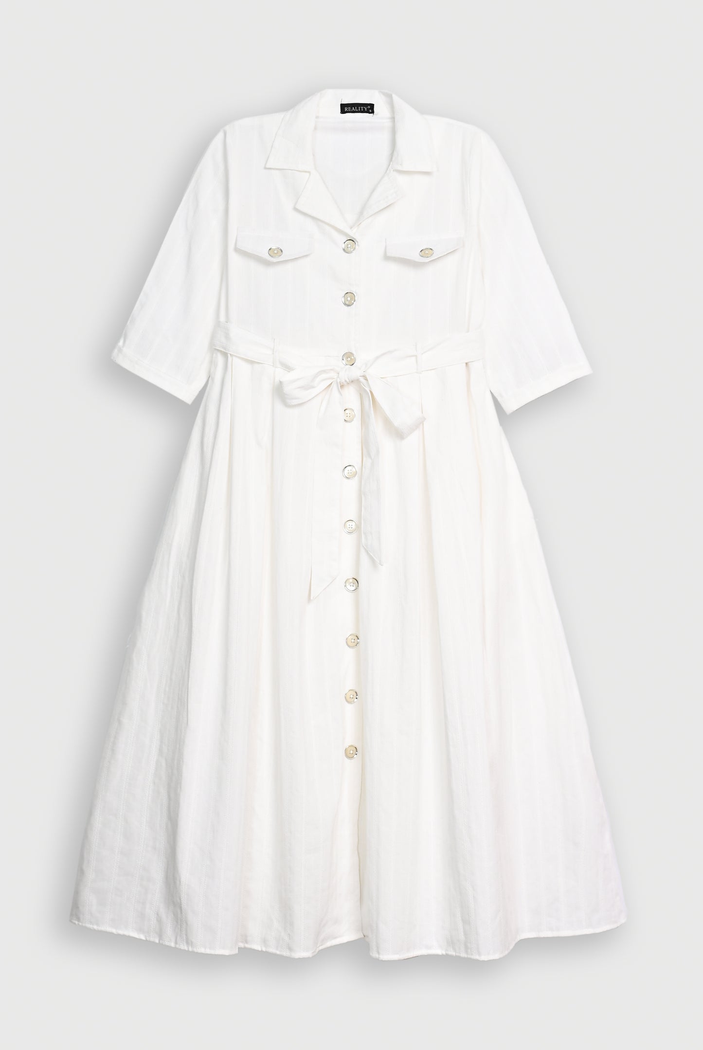 OFF WHITE LOOM LUXE FROCK
