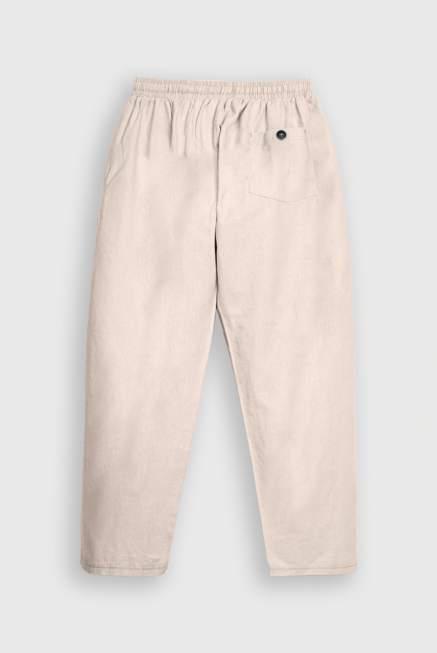 CREME LINEN TROUSER