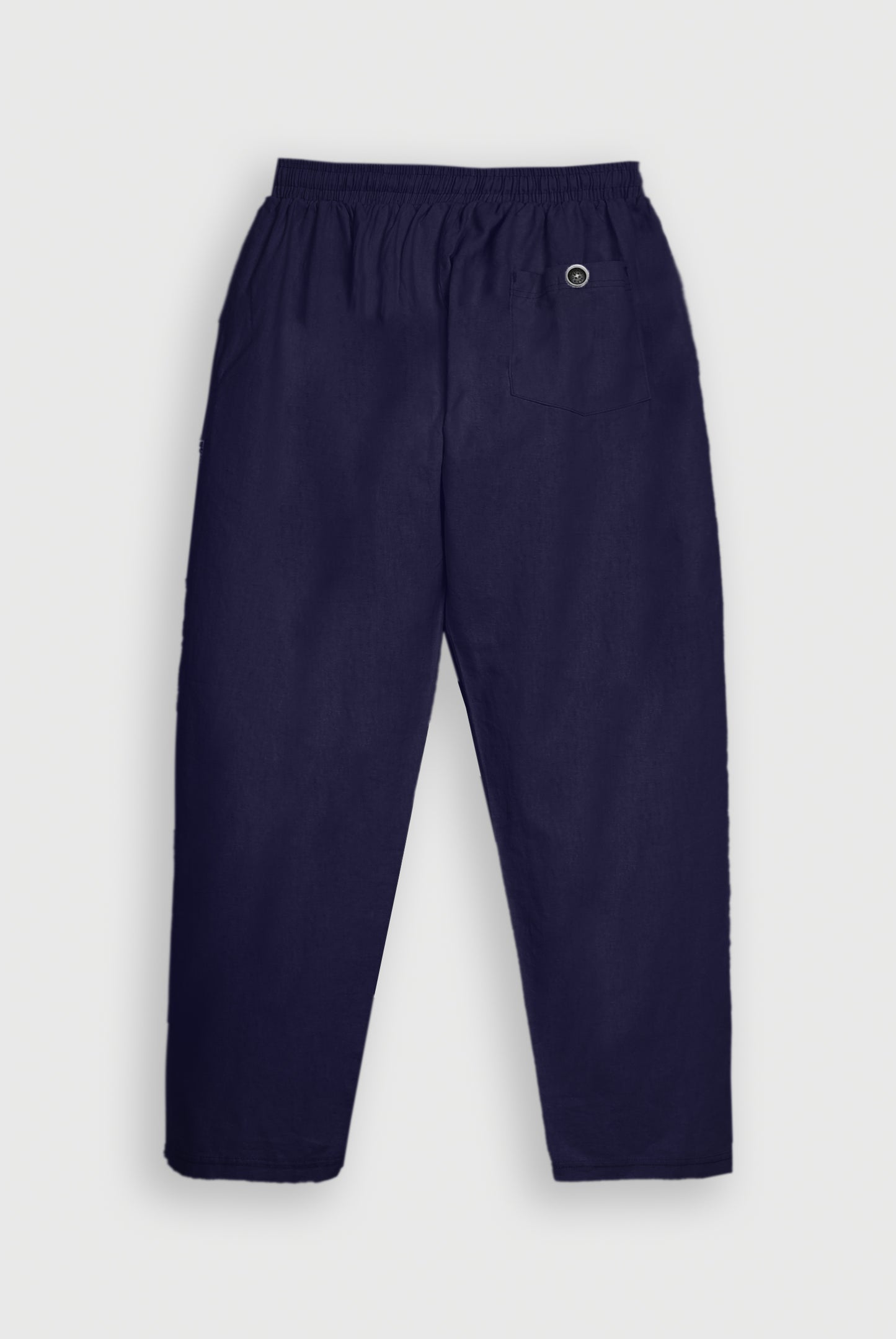 NAVY LINEN TROUSER