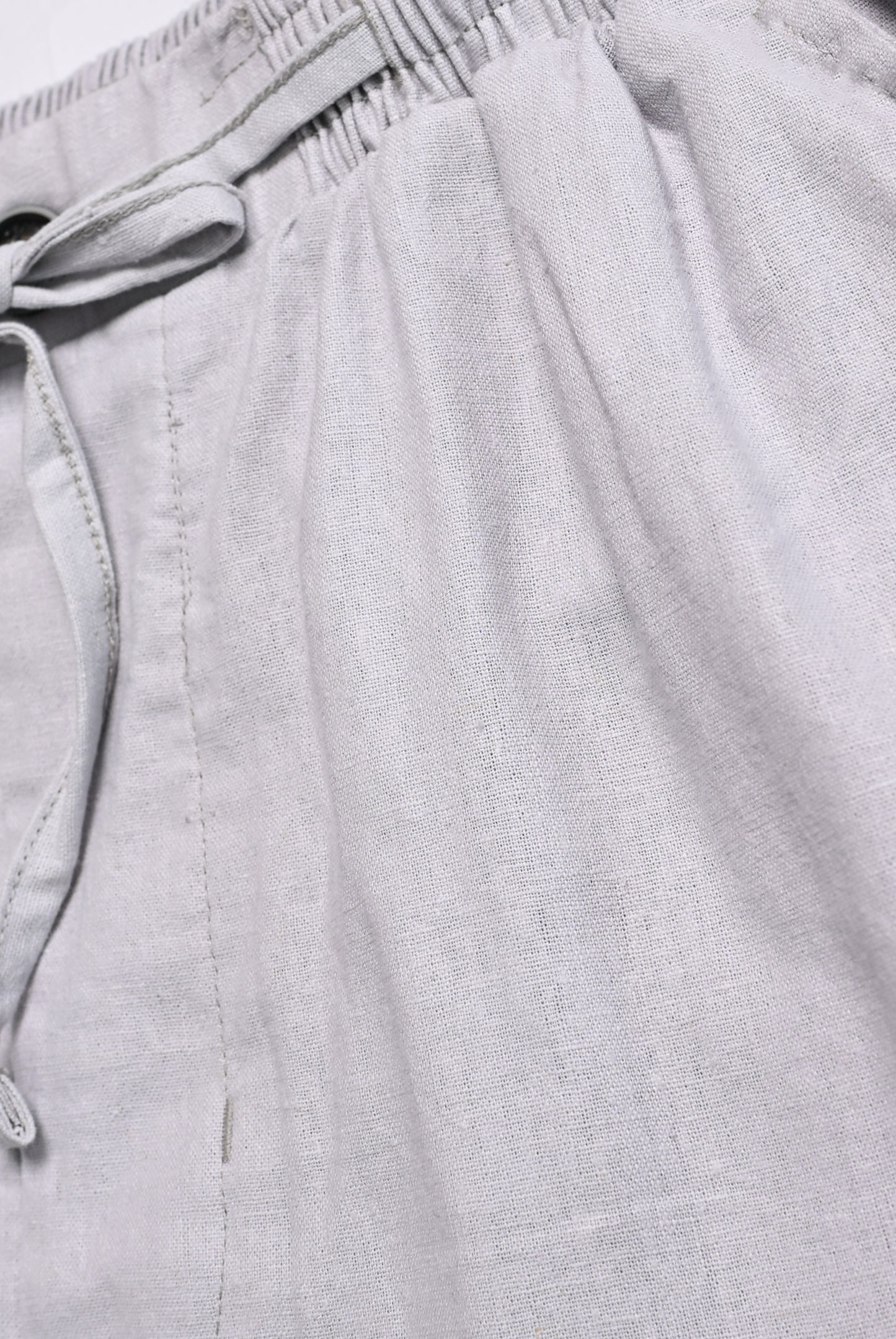 GRAY LINEN TROUSER