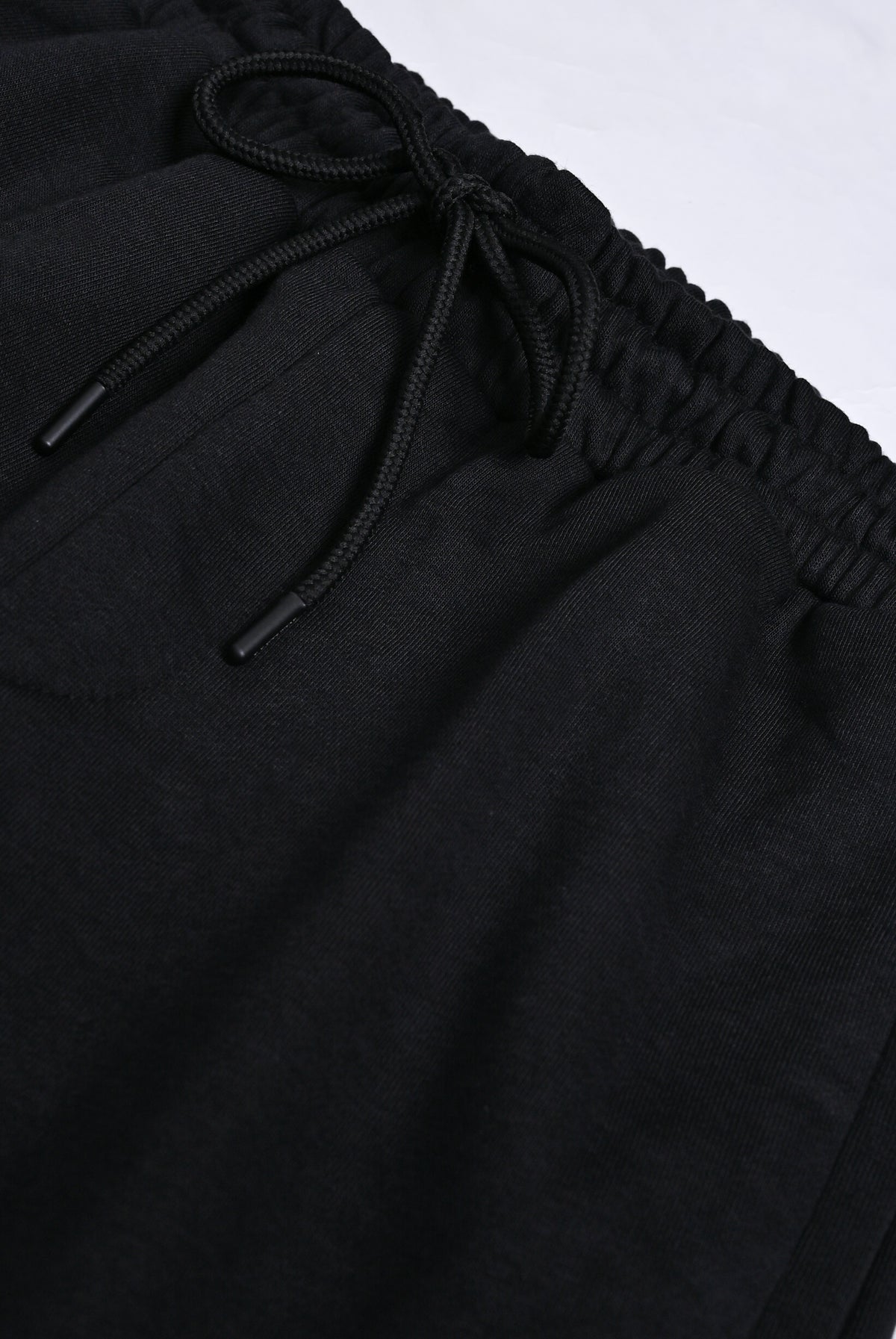 MEN BLACK TERRY TROUSER