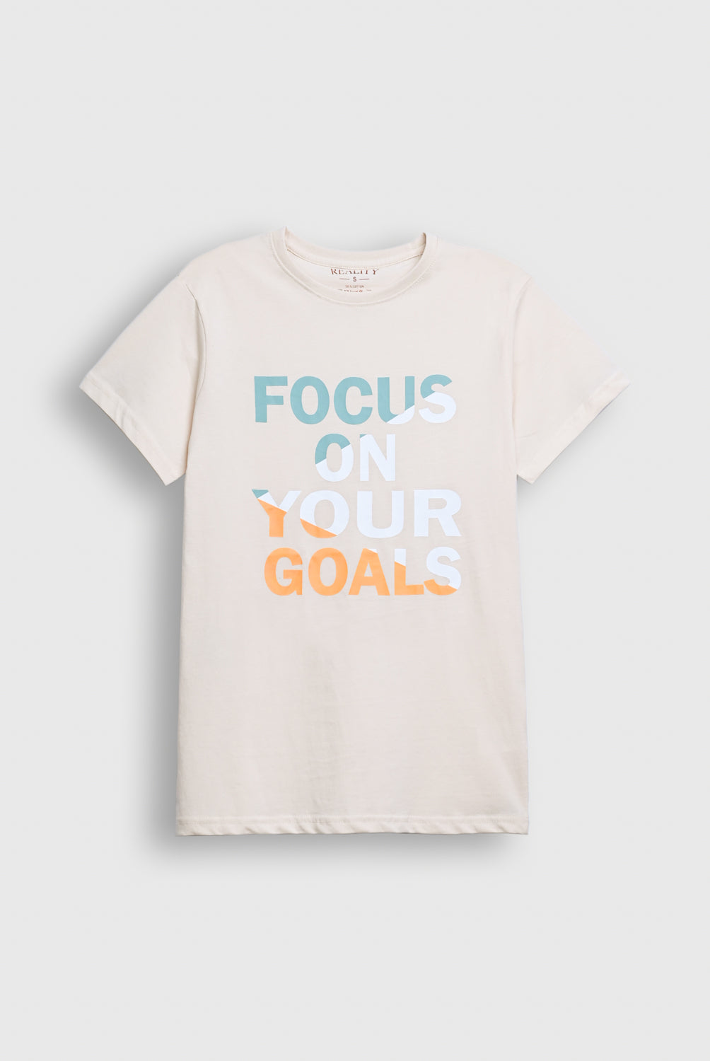 Focus On Goals Tee Reality