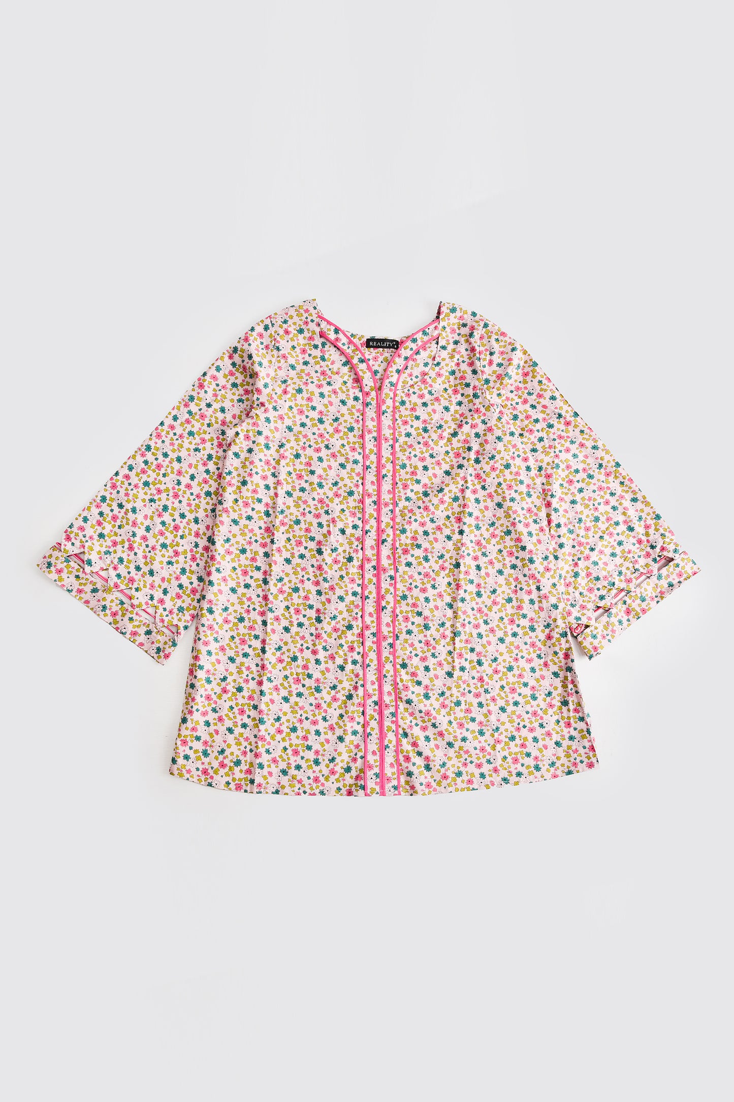 Floral Lace Detail Top Reality