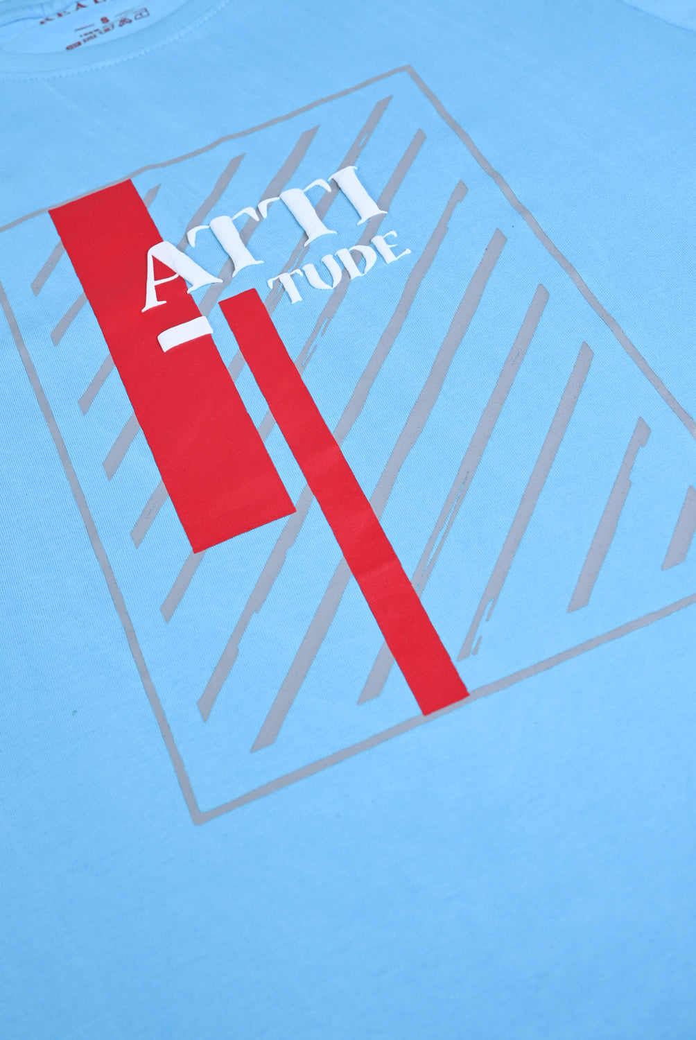 Red Stripe Graphic T- Shirt Reality